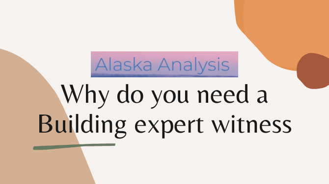 Why do you need Building expert witness